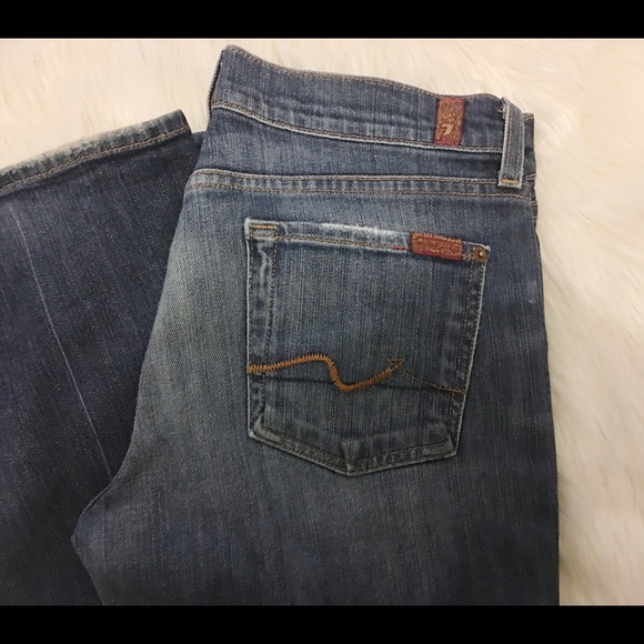 7 For All Mankind Bootcut Jeans, 30 - Picture 2 of 4